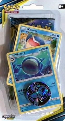Unbroken Bonds Single Pack Blister [Wailord] — SM - Unbroken Bonds — Pokemon