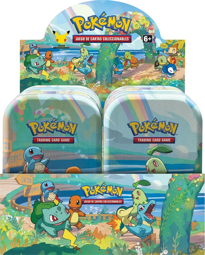 Celebrations Mini Tin Display — Celebrations — Pokemon