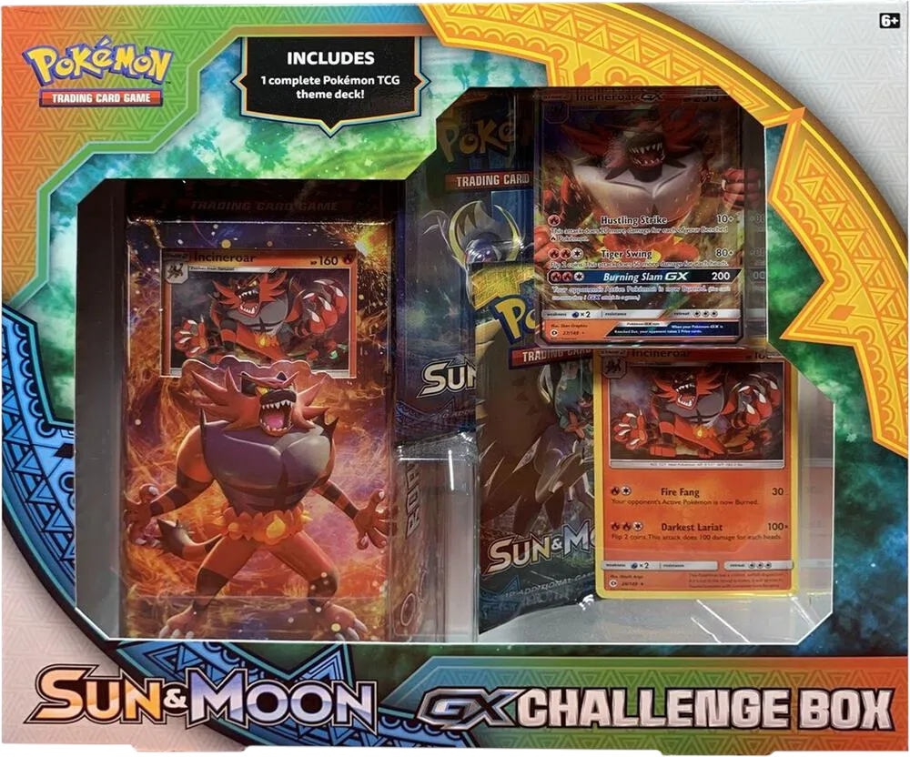 Coffret GX Challenge Soleil et Lune : Félinferno — SM Base Set — Pokemon