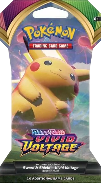 Vivid Voltage Sleeved Booster Pack — SWSH04: Vivid Voltage — Pokemon