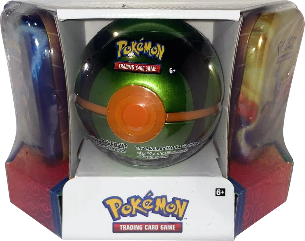 Pokébox Poké Ball (Sombre Ball) + 2 Mini Pokébox Kanto Power — Miscellaneous Cards & Products — Pokemon