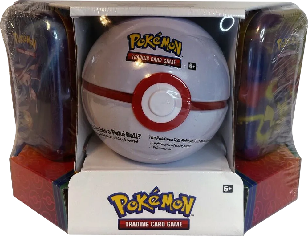 Pokébox Poké Ball (Honor Ball) + 2 Mini Pokébox Kanto Power — Miscellaneous Cards & Products — Pokemon