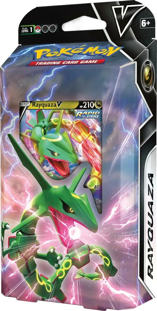 V Battle Deck [Rayquaza V] — Miscellaneous Cards & Products — Pokemon