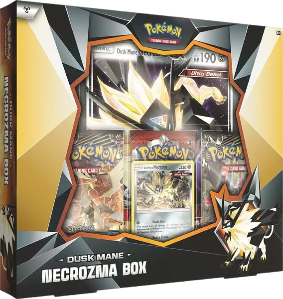 Dusk Mane Necrozma Box — SM - Forbidden Light — Pokemon