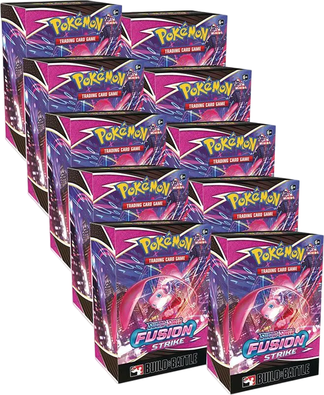 Fusion Strike Build & Battle Box Display — SWSH08: Fusion Strike — Pokemon