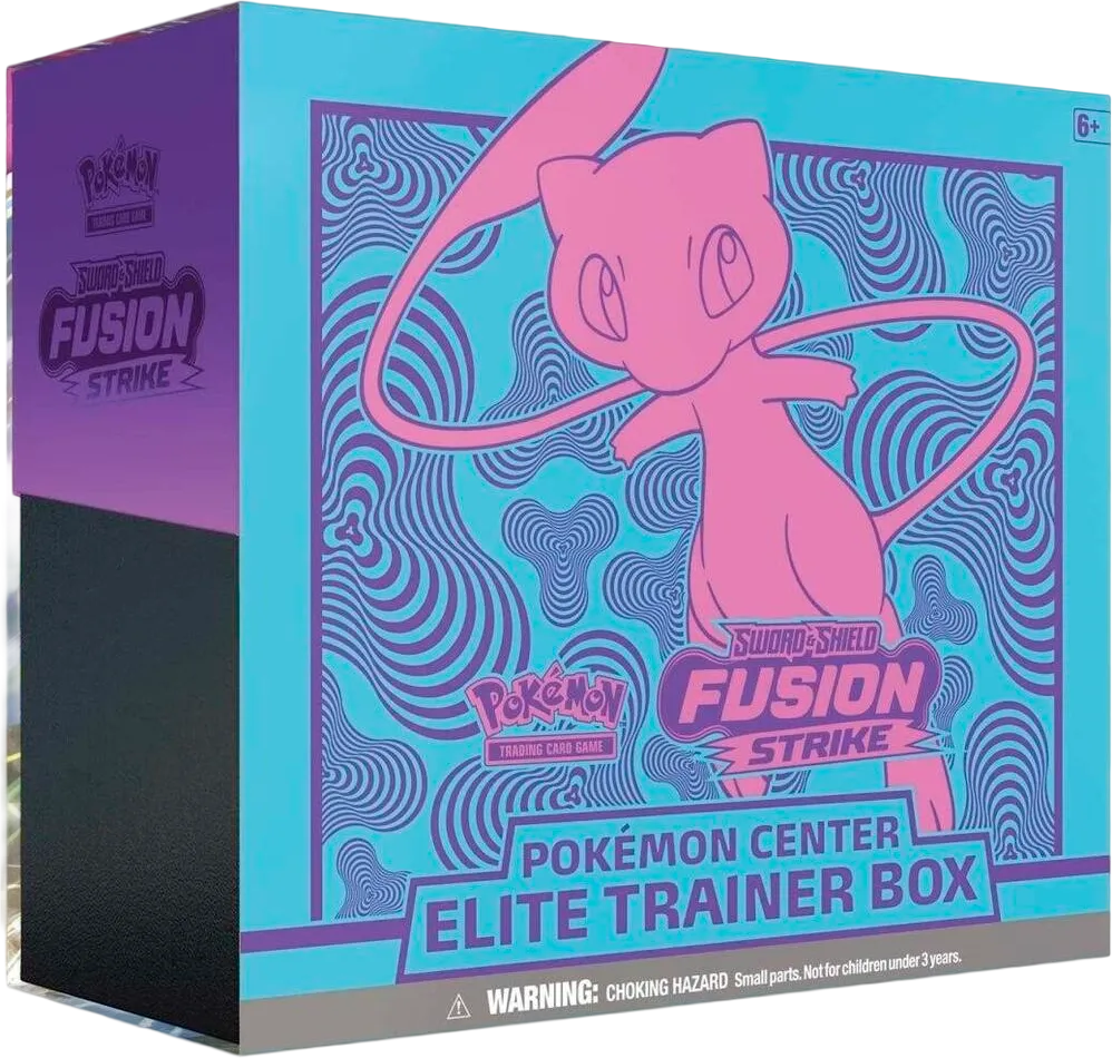 Fusion Strike Pokemon Center Elite Trainer Box (Exclusive) — SWSH08: Fusion Strike — Pokemon