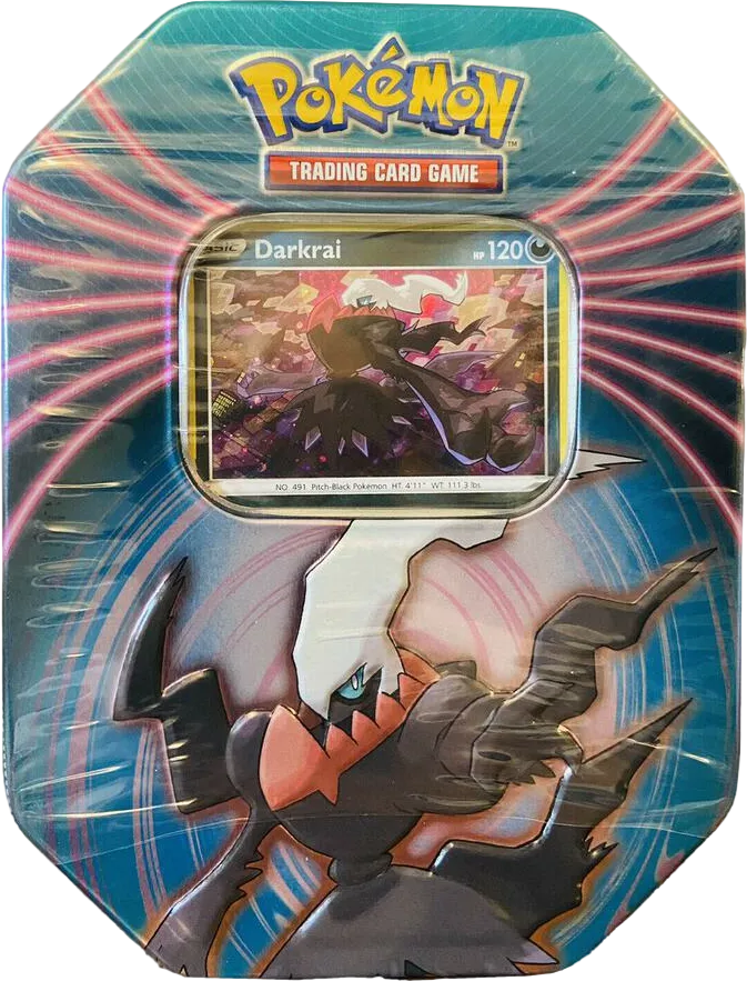 Mighty Mysterious Tin [Darkrai] — Miscellaneous Cards & Products — Pokemon