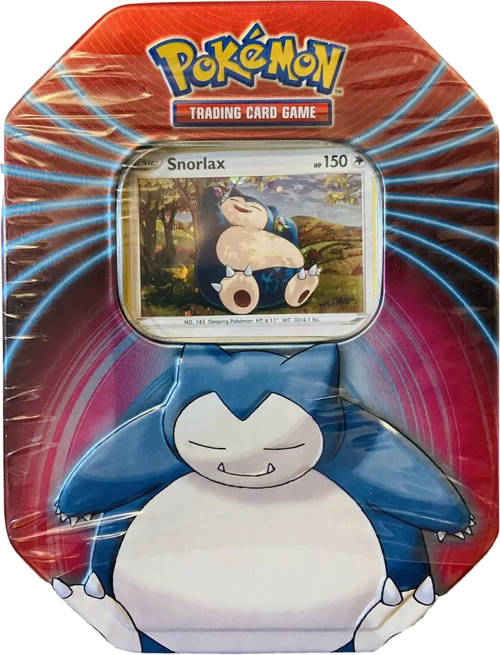Mighty Mysterious Tin [Snorlax] — Miscellaneous Cards & Products — Pokemon