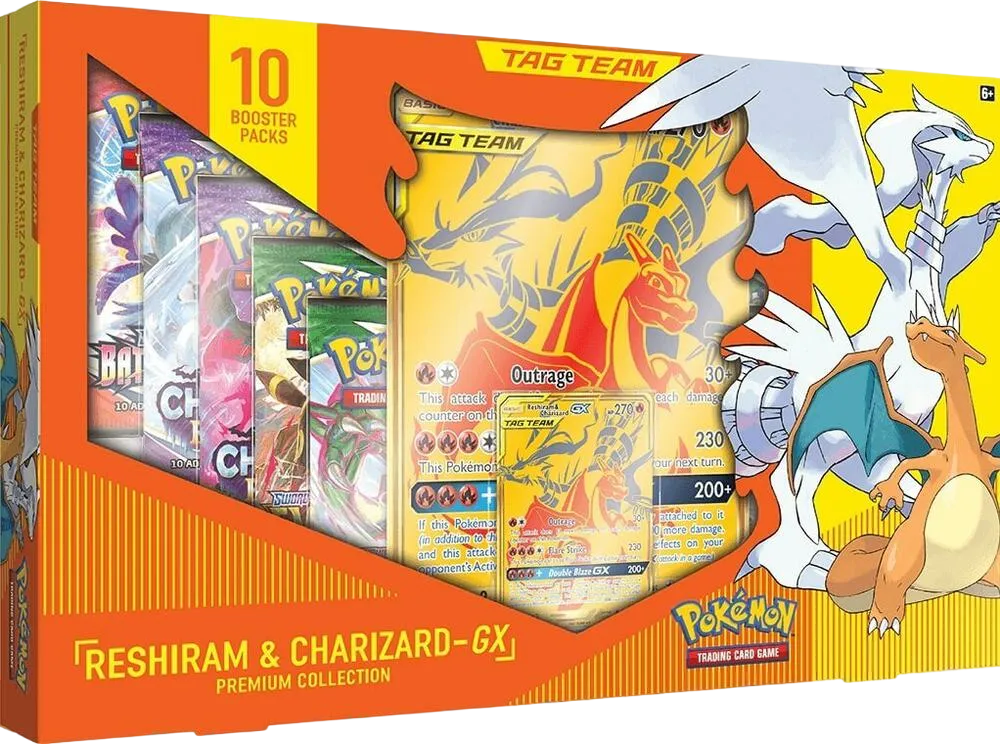 Reshiram & Charizard GX Premium Collection — Miscellaneous Cards & Products — Pokemon