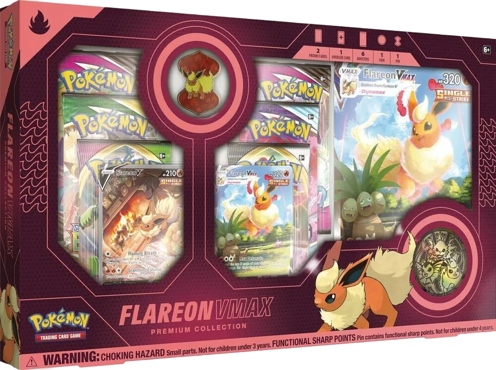 Flareon VMAX Premium Collection — Miscellaneous Cards & Products — Pokemon