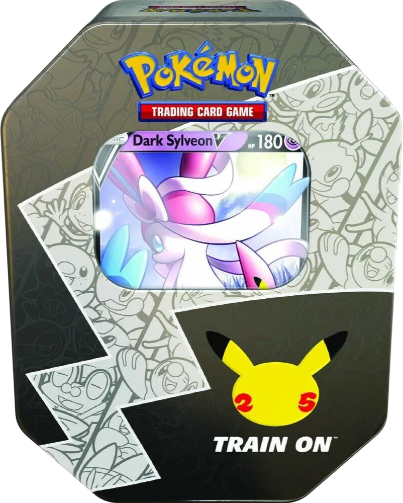 Pokemon Celebrations International Tin [Dark Sylveon V] — Celebrations — Pokemon