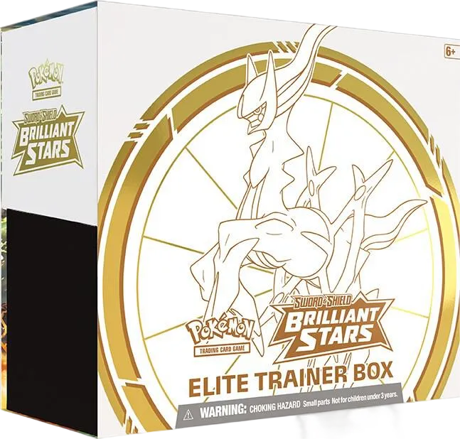 Brilliant Stars Elite Trainer Box — SWSH09: Brilliant Stars — Pokemon