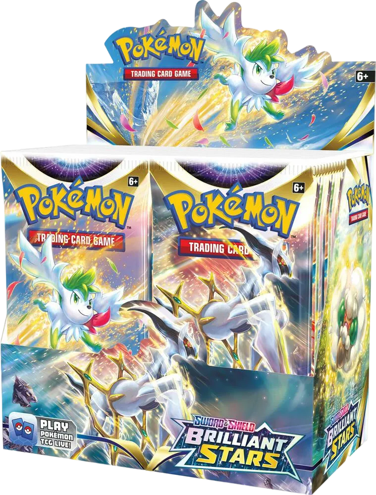 Brilliant Stars Booster Box — SWSH09: Brilliant Stars — Pokemon
