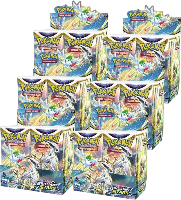 Brilliant Stars Booster Box Case — SWSH09: Brilliant Stars — Pokemon