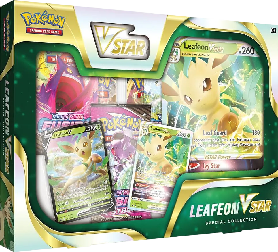 Leafeon VSTAR Special Collection — SWSH09: Brilliant Stars — Pokemon