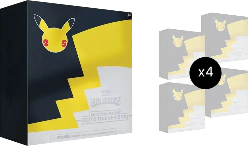 Case d'ETB Pokémon Center Célébrations — Celebrations — Pokemon