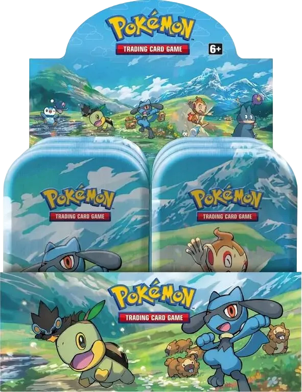 Display de Mini Pokébox Sinnoh Star — Miscellaneous Cards & Products — Pokemon