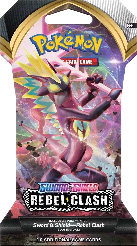 Sleeved Booster Clash des Rebelles — SWSH02: Rebel Clash — Pokemon