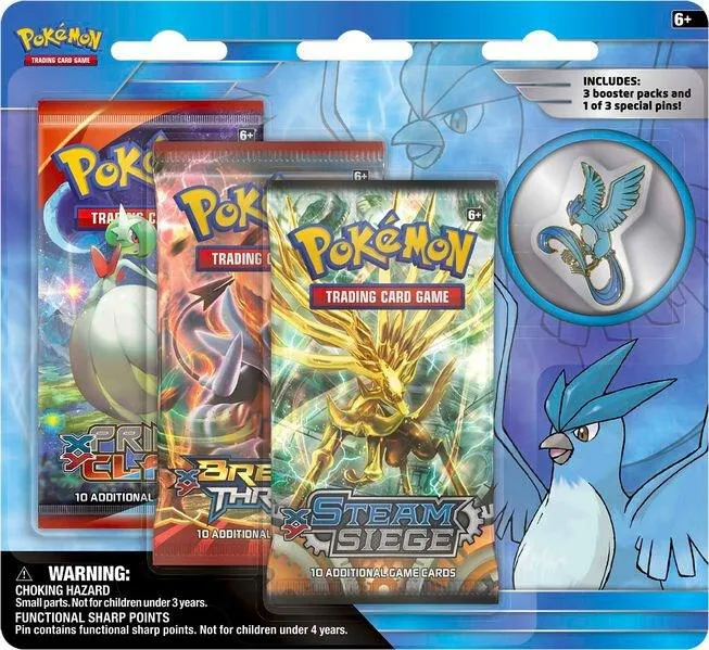 Tripack Pin Legendary Birds : Artikodin — Miscellaneous Cards & Products — Pokemon