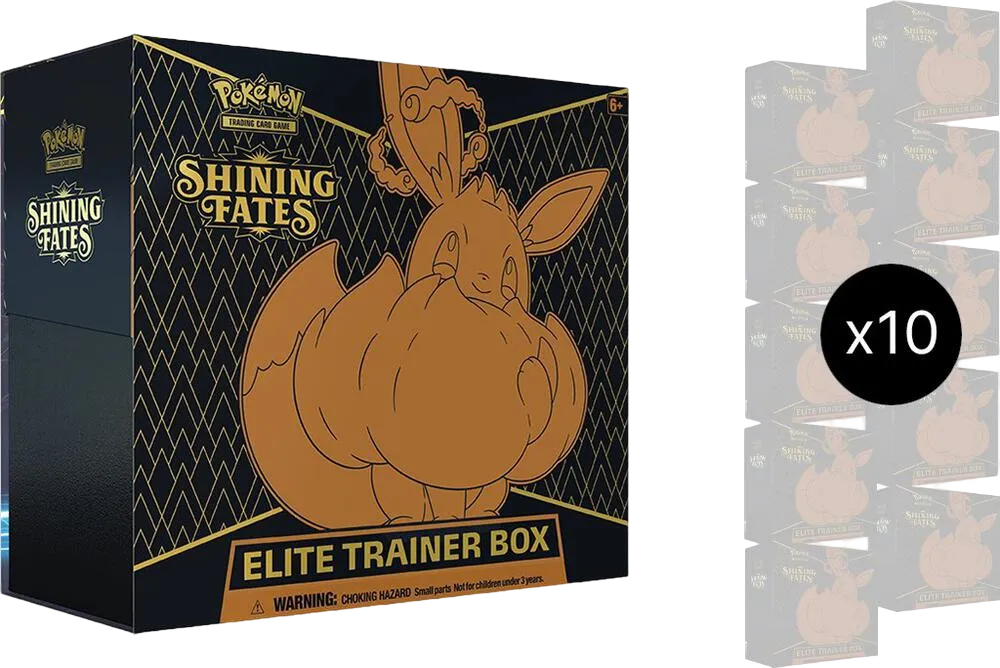 Shining Fates Elite Trainer Box Case — Shining Fates — Pokemon