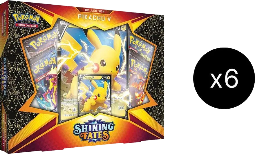 Shining Fates Collection Pikachu V Case — Shining Fates — Pokemon