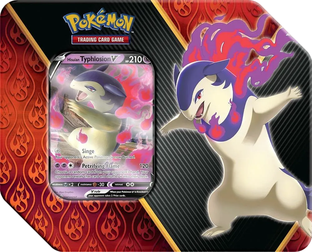 Pokébox Divergent Powers : Typhlosion de Hisui-V — Miscellaneous Cards & Products — Pokemon