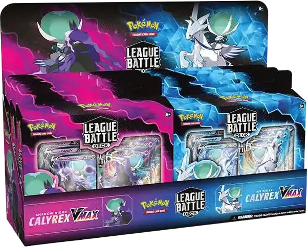 Display de Decks de Combat de Ligue Sylveroy Cavalier d'Effroi VMAX / Sylveroy Cavalier du Froid VMAX — Miscellaneous Cards & Products — Pokemon