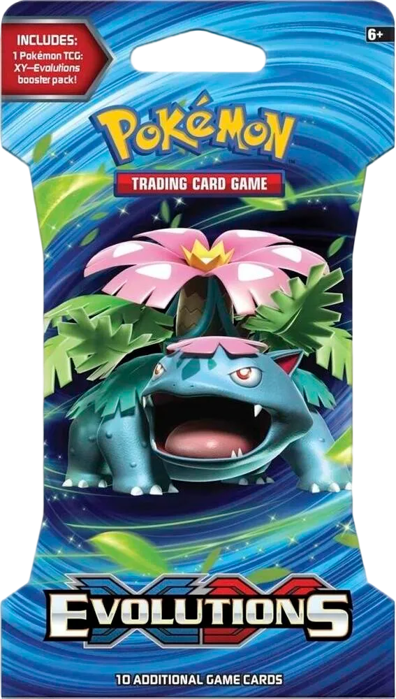 XY - Evolutions Sleeved Booster Pack — XY - Evolutions — Pokemon