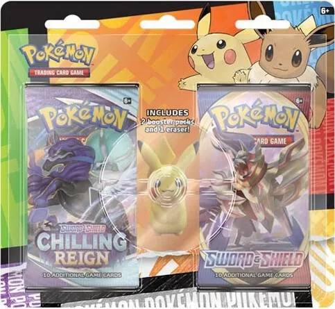 Blister gomme Rentrée : Pikachu — Miscellaneous Cards & Products — Pokemon