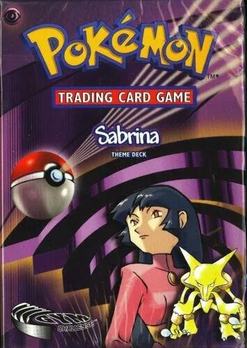 Gym Challenge : Deck à thème Sabrina — Gym Challenge — Pokemon