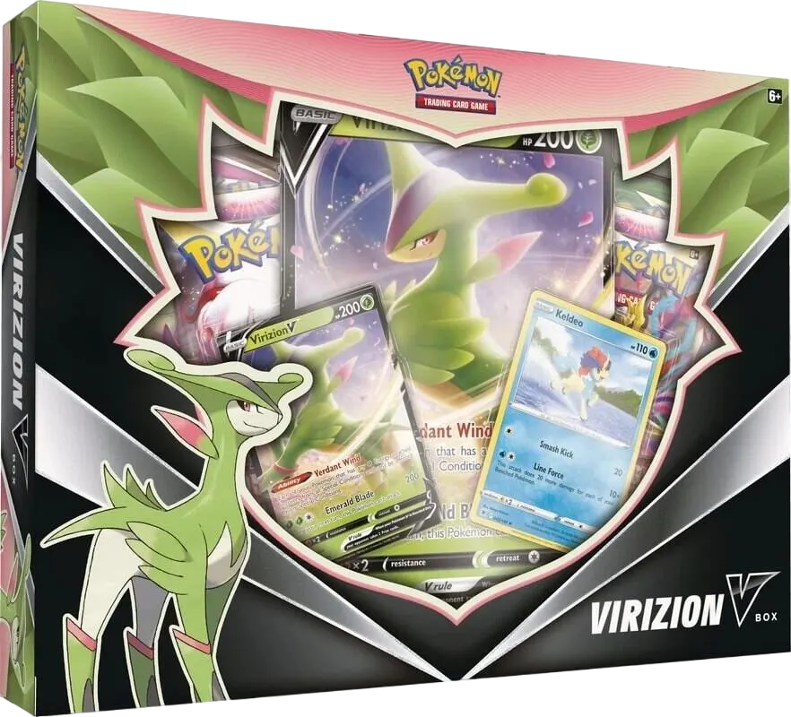 Virizion V Box — Miscellaneous Cards & Products — Pokemon
