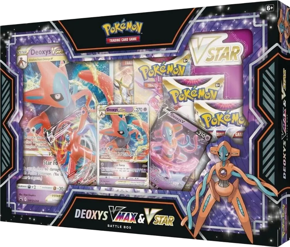 Deoxys VMAX & VSTAR Battle Box — Miscellaneous Cards & Products — Pokemon