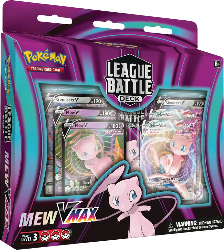 League Battle Deck [Mew VMAX] — SWSH08: Fusion Strike — Pokemon