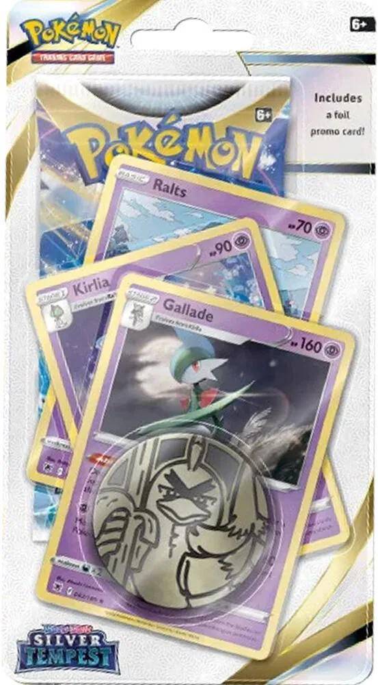 Silver Tempest Premium Checklane Blister [Gallade] — SWSH12: Silver Tempest — Pokemon