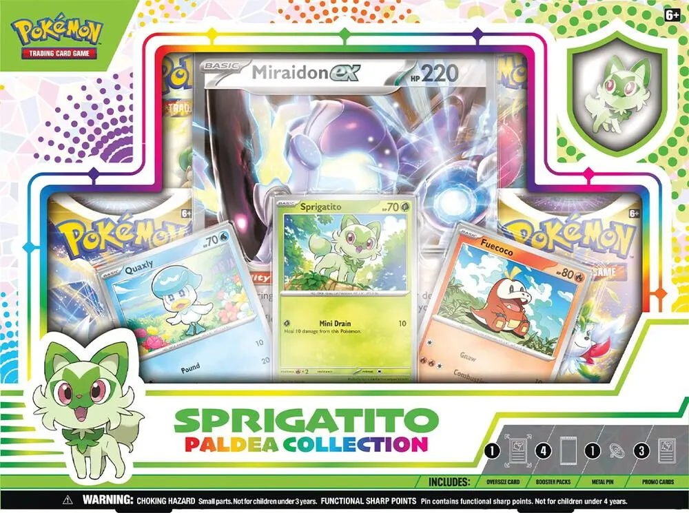 Collection Paldea : Poussacha / Miraidon-ex — Miscellaneous Cards & Products — Pokemon