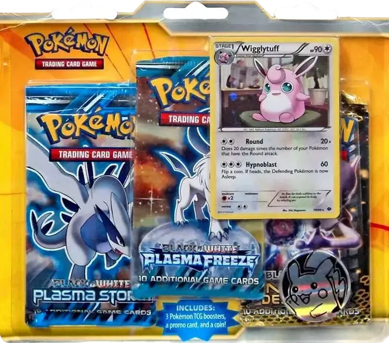 Tripack Noir & Blanc Édition spéciale : Grodoudou — Black and White — Pokemon