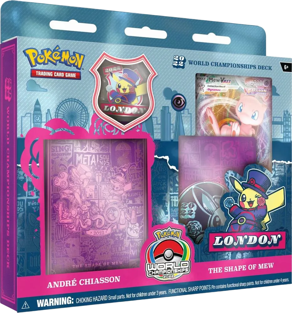 2022 World Championship Deck: Andre Chiasson (The Shape of Mew) — World Championship Decks — Pokemon