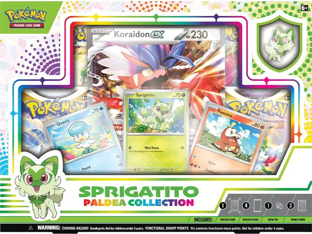 Collection Paldea : Poussacha / Koraidon-ex — Miscellaneous Cards & Products — Pokemon