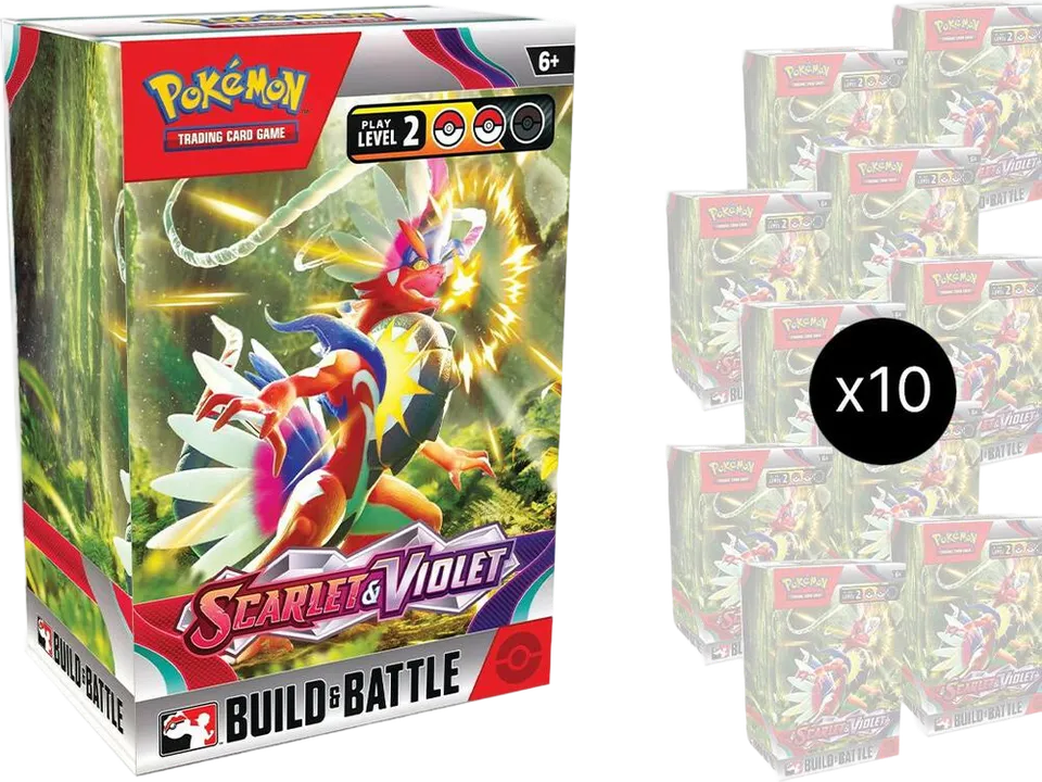 Scarlet & Violet Build & Battle Box Display from SV01: Scarlet & Violet Base Set - Pokemon