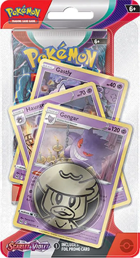 Premium Checklane Blister Écarlate et Violet : Ectoplasma — SV01: Scarlet & Violet Base Set — Pokemon