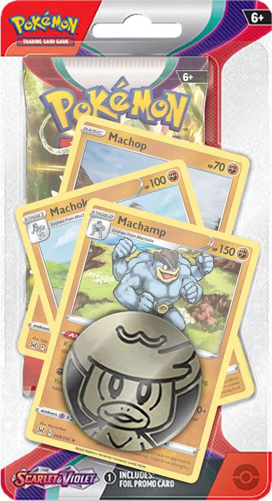 Premium Checklane Blister Écarlate et Violet : Mackogneur — SV01: Scarlet & Violet Base Set — Pokemon