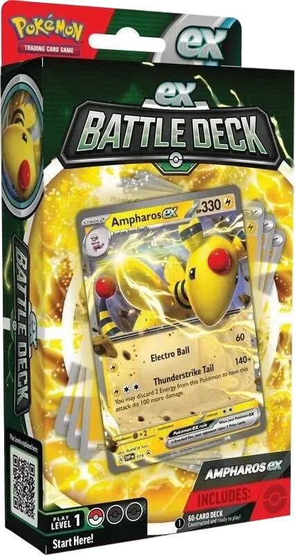 Deck de combat Pharamp-ex — Miscellaneous Cards & Products — Pokemon