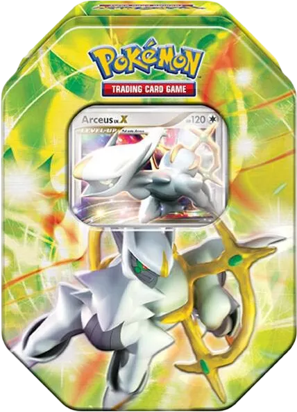 Arceus Collector's Tin [Green] — Arceus — Pokemon