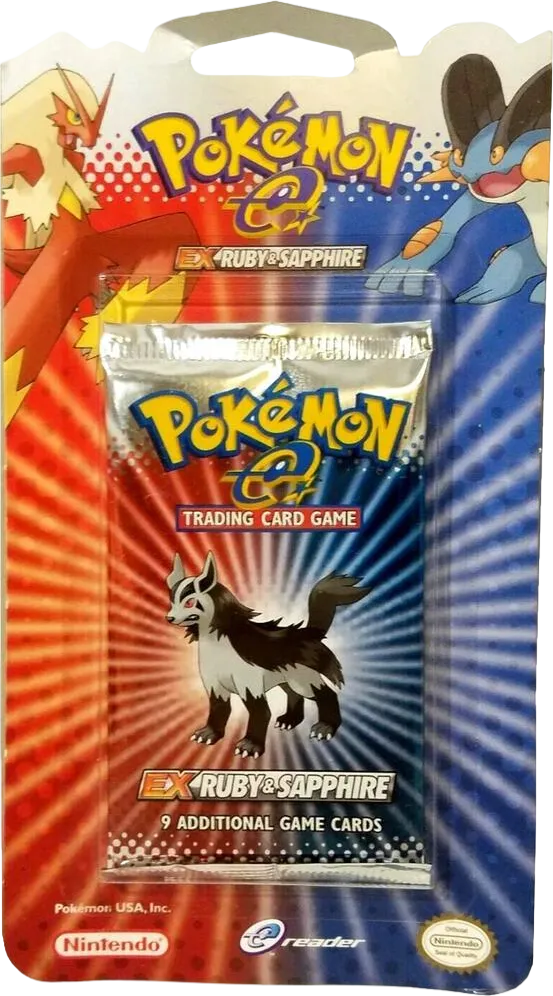 Ruby & Sapphire Single Pack Blister — Ruby and Sapphire — Pokemon