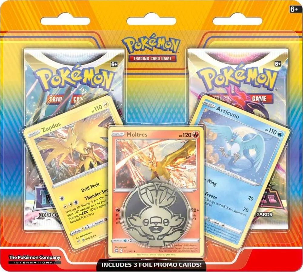 Duopack amélioré : Artikodin, Électhor et Sulfura — Miscellaneous Cards & Products — Pokemon