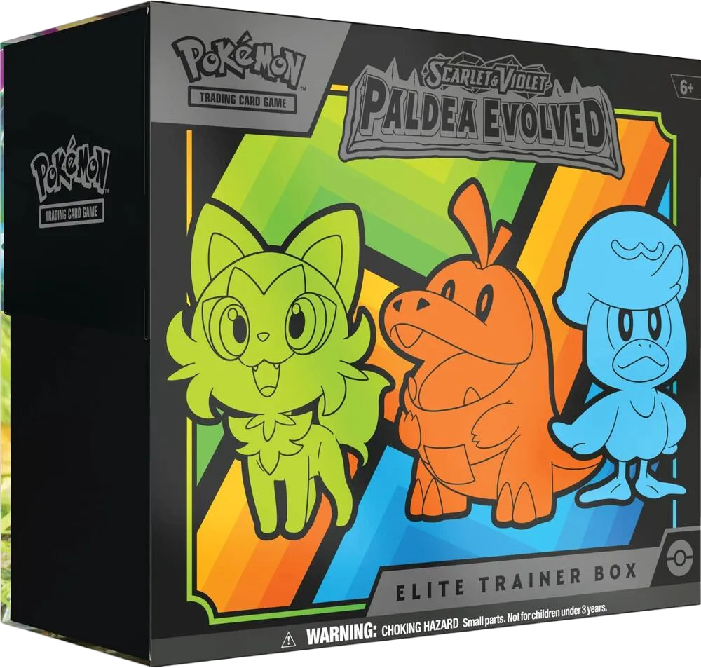 Paldea Evolved Elite Trainer Box — SV02: Paldea Evolved — Pokemon