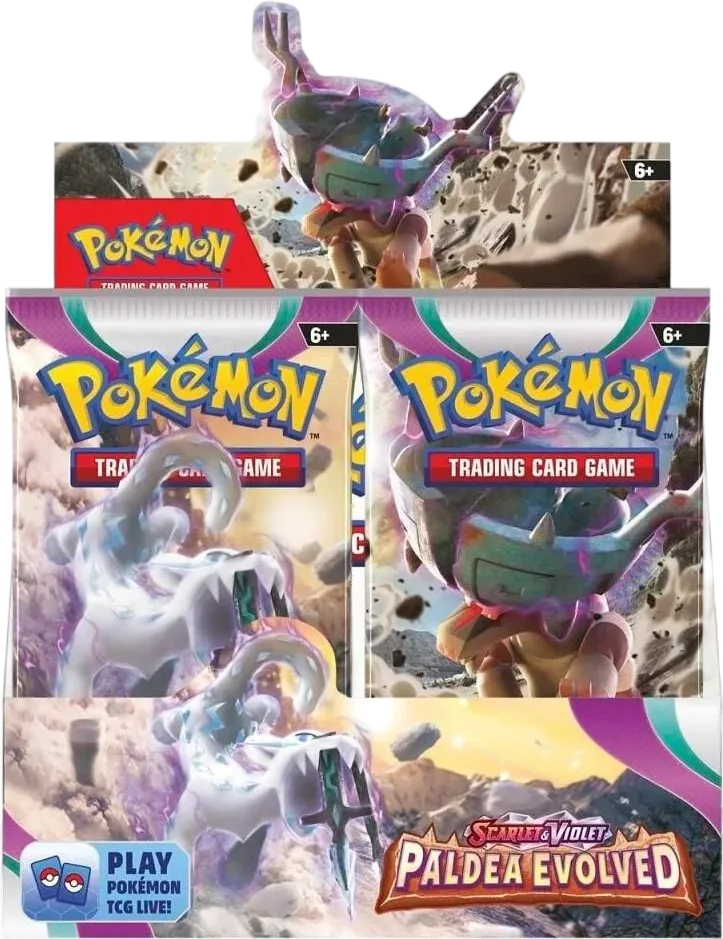 Paldea Evolved Booster Box — SV02: Paldea Evolved — Pokemon