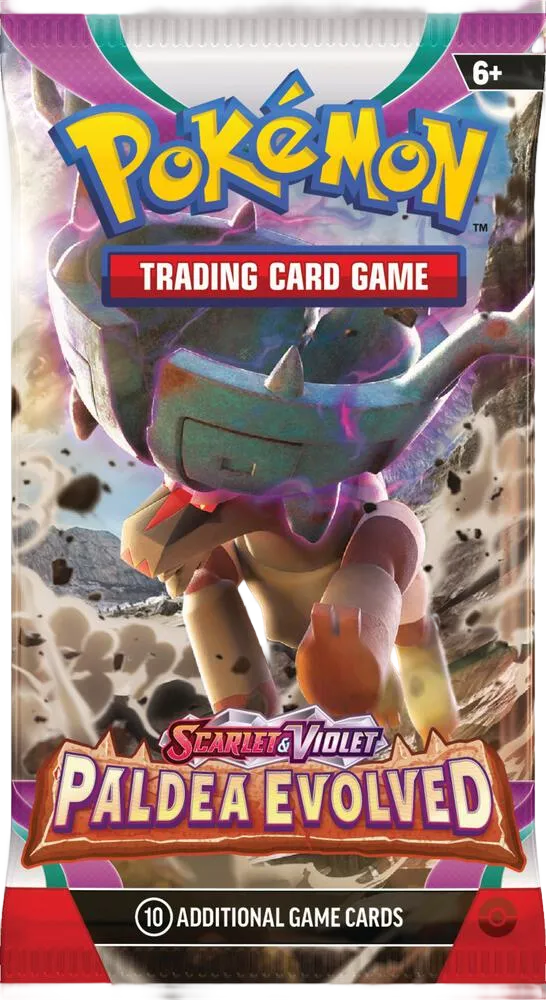 Paldea Evolved Booster Pack — SV02: Paldea Evolved — Pokemon