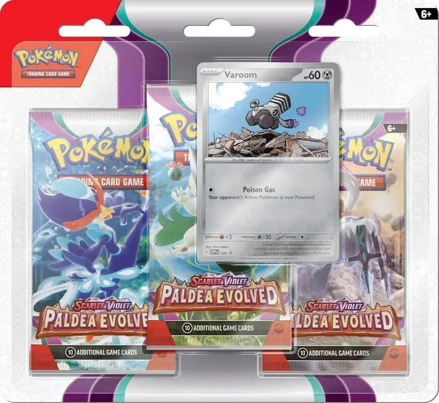Tripack Évolutions à Paldea : Vrombi — SV02: Paldea Evolved — Pokemon