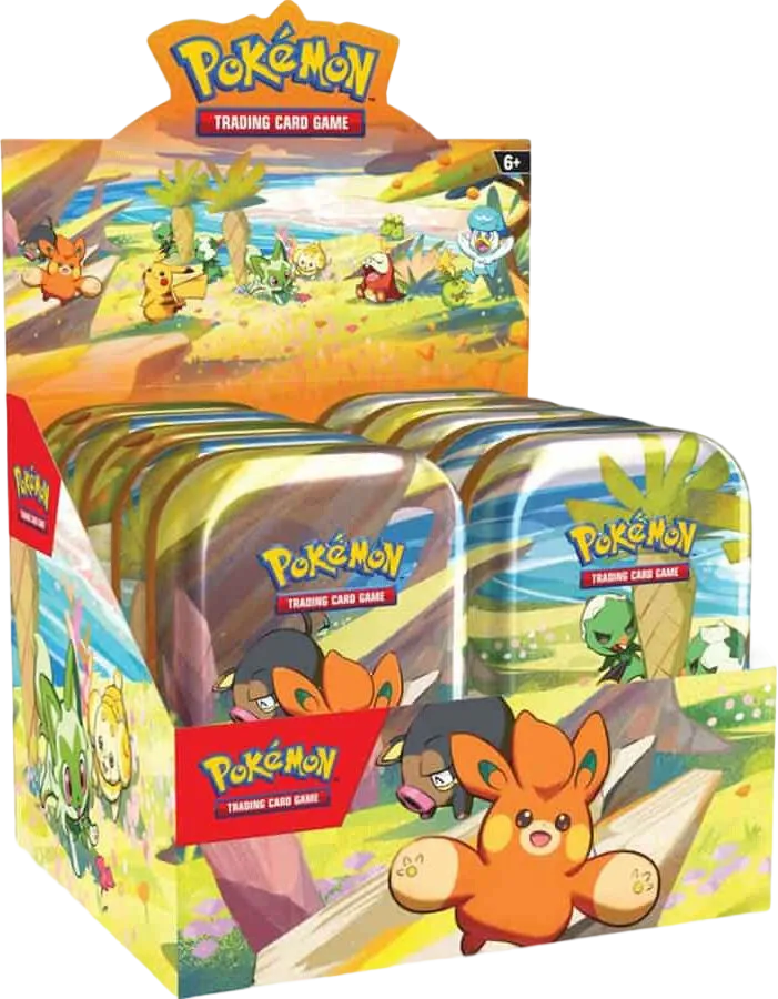 Paldea Friends Mini Tin Display — Miscellaneous Cards & Products — Pokemon